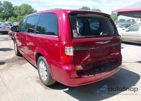 2014 Chrysler Town & Country Touring из США, поврежденный, VIN 2C4RC1BG4ER292425
